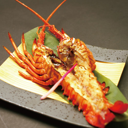 伊勢海老鬼殻焼き