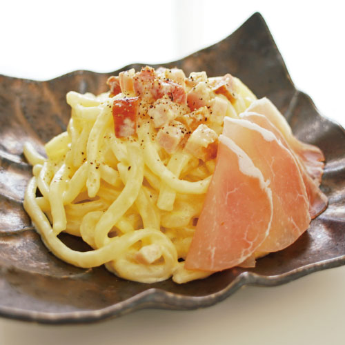 カルボナーラうどん
