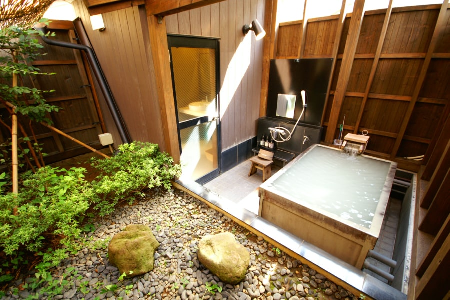 客室露天風呂